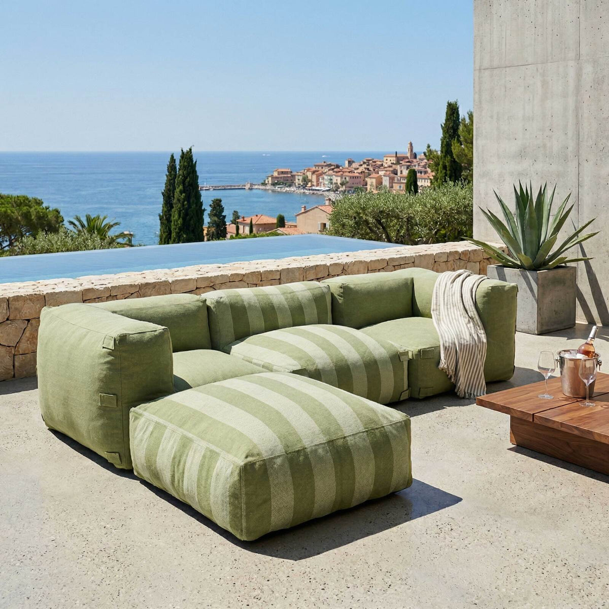 O Tekli Modül | OXO Modüler Armut Lounge Koltuk